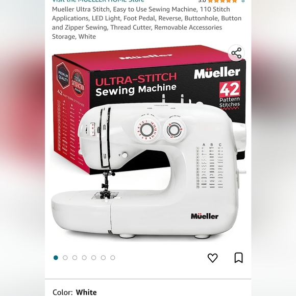 Mueller Sewing Machine - Picture 2 of 5